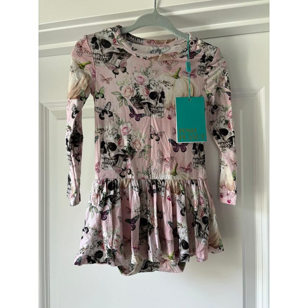 POSH PEANUT FRANCESCA LONG SLEEVE TWIRL SIZE 12/18 MONTHS NWT Harder to find